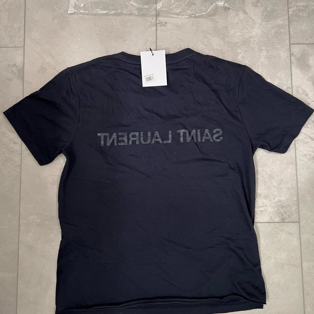 Saint Laurent Men/Women’s Black T-Shirt